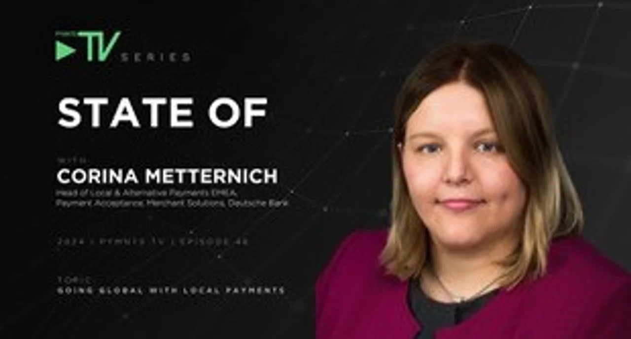 Corina Metternich, head of Local and Alternative Payments EMEA, Payment Acceptance, Merchant Solutions at Deutsche Bank