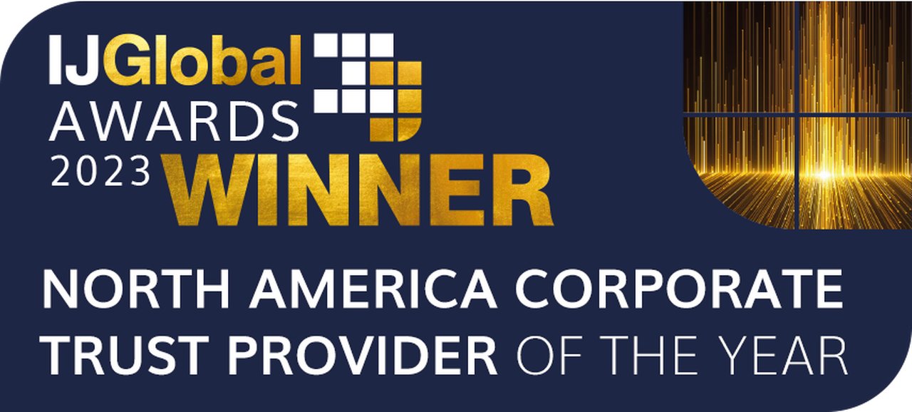 IJGLobal Awards 2023 Winner North America Corporate Trust Provider of the year