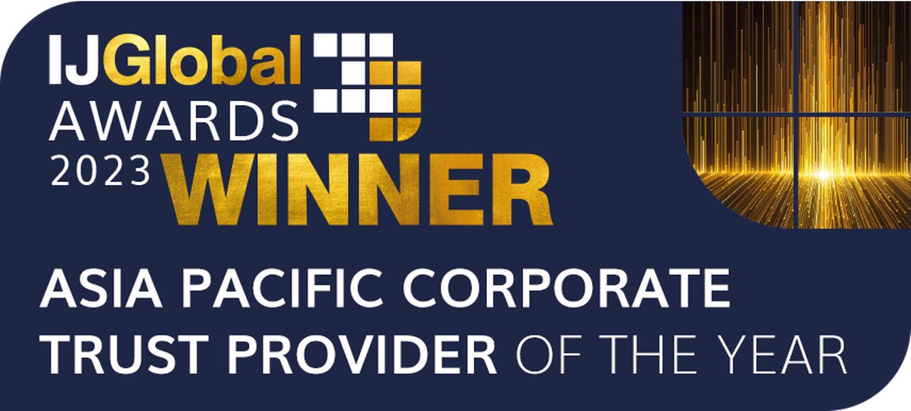 IJGlobal Awards 2023 Winner Asia Pacific Corporate Trust Provider of the year