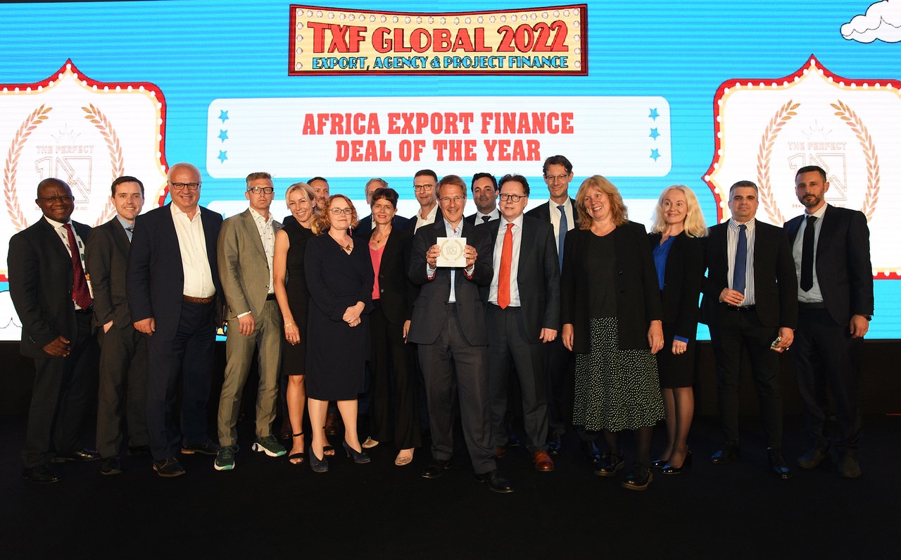 Deutsche Bank’s export finance team land TXF Perfect 10 award for Ghana railway financing