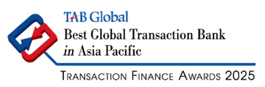 Best Global Transaction Bank in Asia Pacific